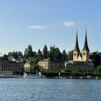 Lake in the central of Switzerland