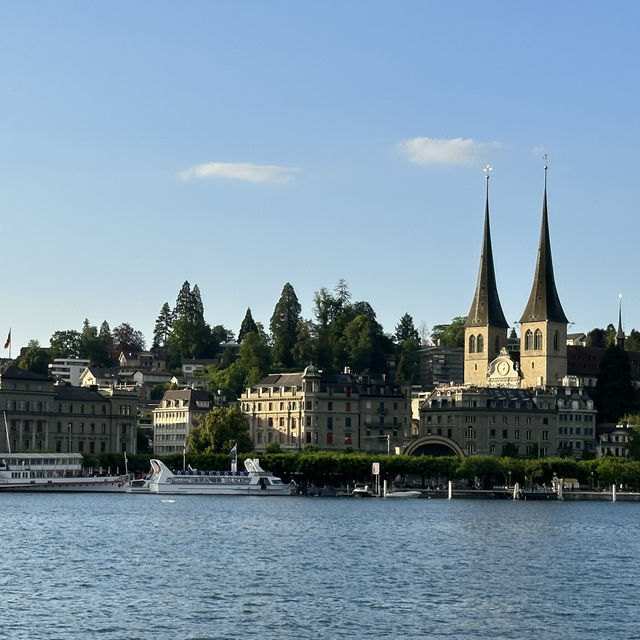 Lake in the central of Switzerland