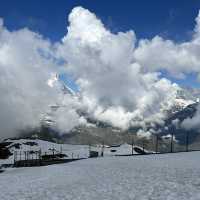 Cloudy day in Gornergrat