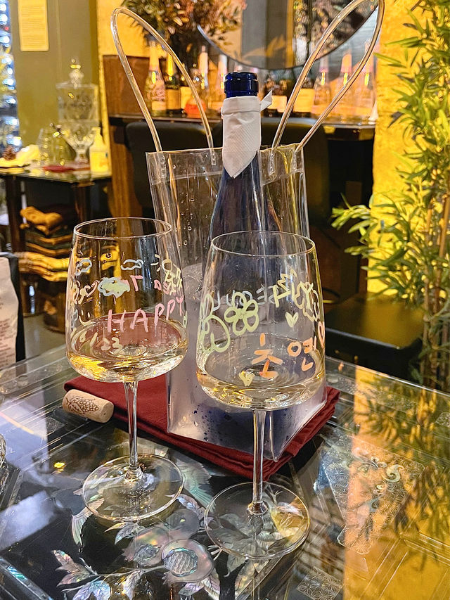 韓國首爾氛圍感滿滿的wine bar-우수살롱