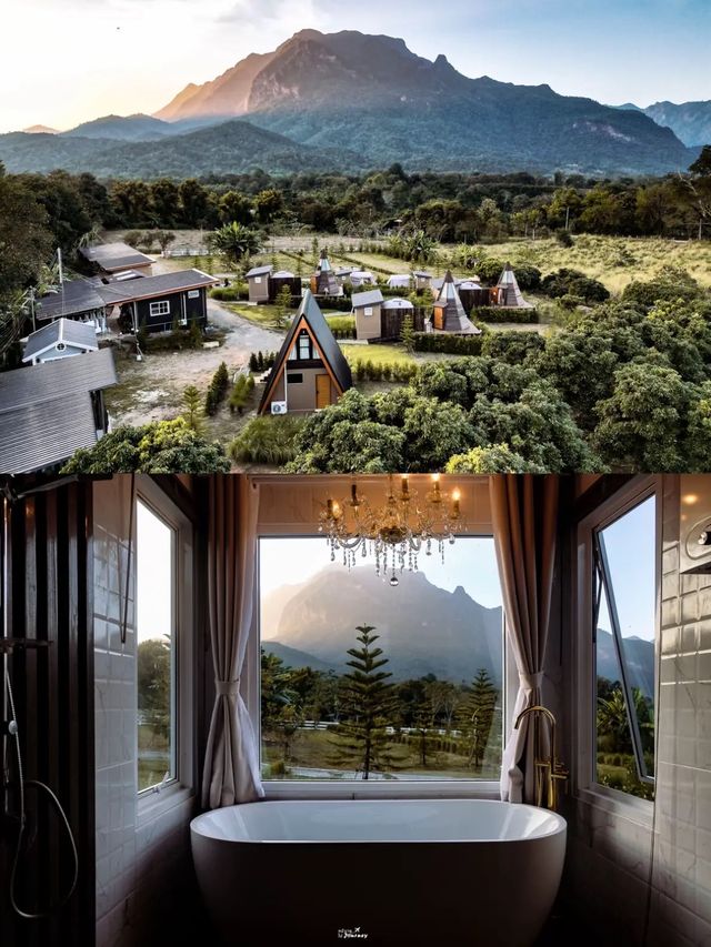 “ฤดูภูเขา” ที่พักวิวดอยหลวงเชียงดาวสุดปัง 🌌⛰️🌲