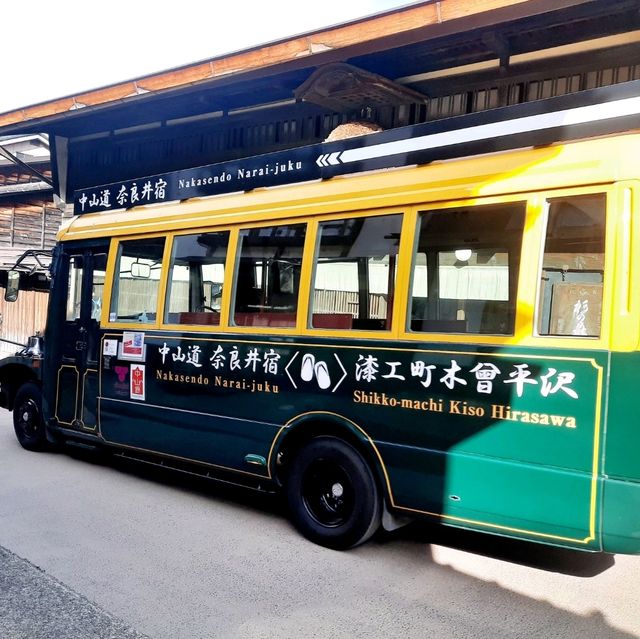 เดินชิลที่ Narai-juku (นาราอิ-จูกุ) หมู่บ้านโบราณ