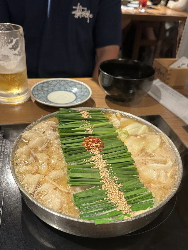 후쿠오카에서 가장 맛있는 모츠나베, 마에다야