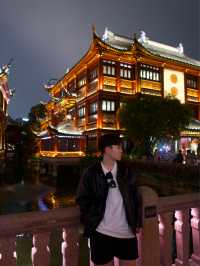 上海豫園 夜景超級漂亮出大片！