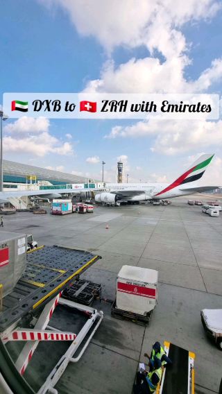 🇦🇪 DXB to 🇨🇭 ZRH with Emirates