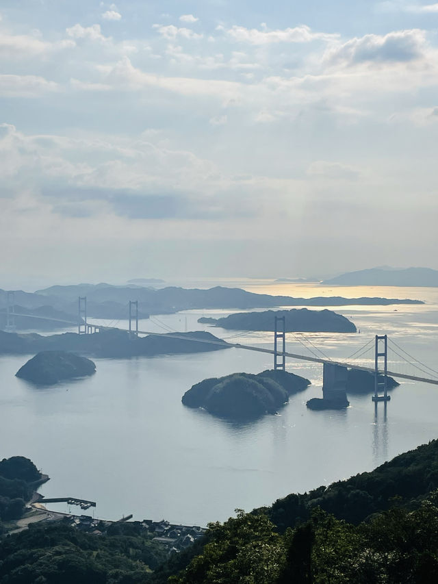【愛媛県:しまなみ海道】標高307mの絶景スポット「亀老山展望公園」