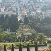 지중해도시 하이파 바하이정원