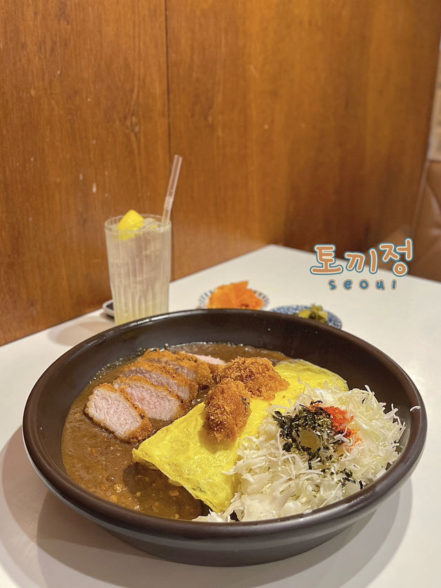 韓國首爾美味日式咖喱飯餐廳-Tokkijung