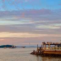 인천의 보라빛 일몰명소 월미도🌅