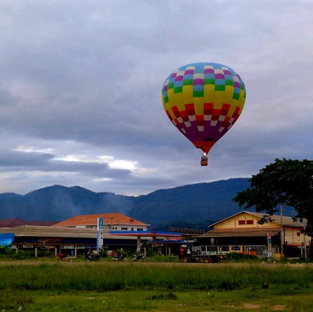 老撾萬榮熱氣球🎈之旅，來之雲端的浪漫