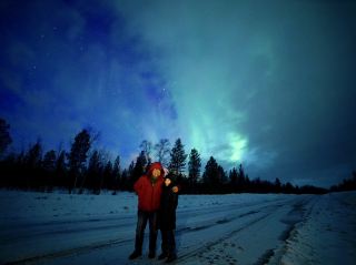 The Northern Lights in Russia