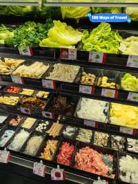 Coose Your Own Ingredients at Huo Long MalaTang