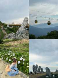 🇻🇳峴港旅行·巴拿山佛手金橋