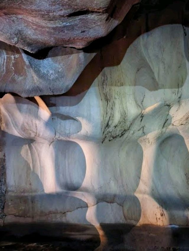 Exploring the Gua Tempurung's natural beauty and geological formations.