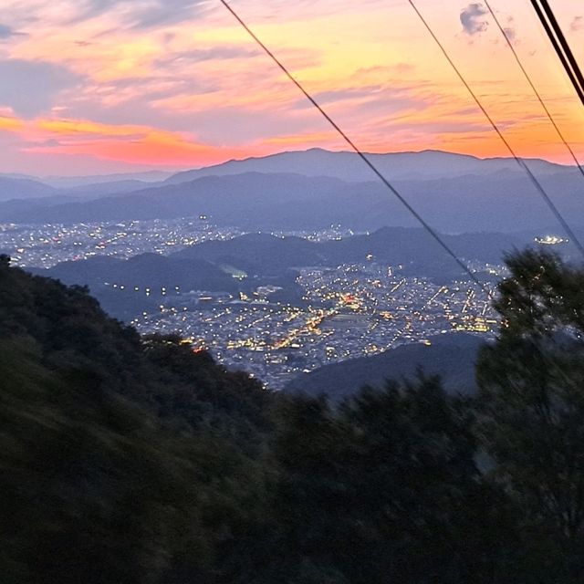 京都比叡山森林纜車，穿梭林間的美景之旅