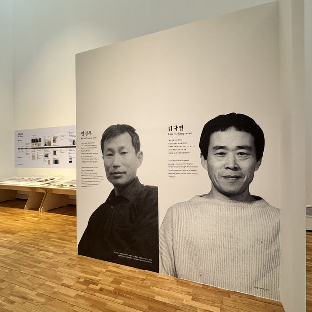 한국 현대미술의 거장 김창열과 권영우 ’두 개의 숨‘ 전시회 - 제주도립 김창열미술관