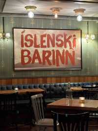 🇮🇸아이슬란드 로컬 음식이 먹고 싶을 땐 ‘Íslenski barinn’🇮🇸