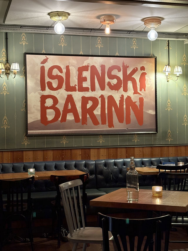 🇮🇸아이슬란드 로컬 음식이 먹고 싶을 땐 ‘Íslenski barinn’🇮🇸