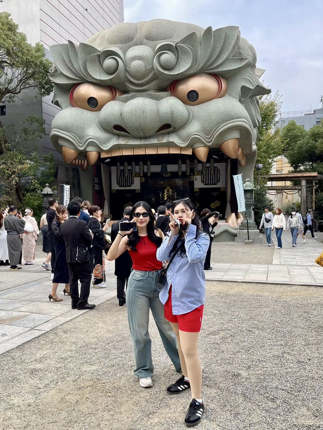 Namba Yasaka Jinja,Osaka 🏯