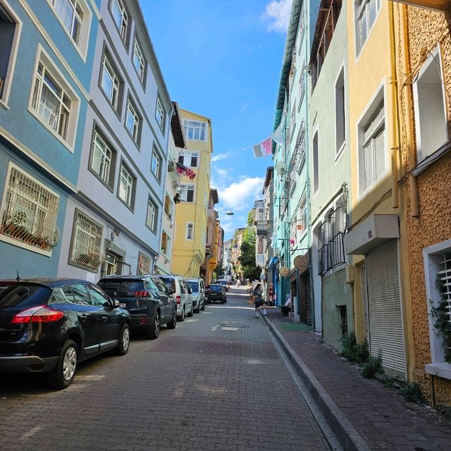 Strolling along Colored Houses of Balat