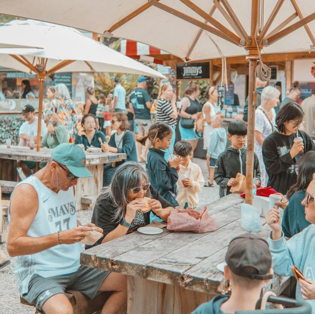 Discovering the vibrant sights, flavors, and community spirit at Matakana Village Farmers' Market. 🍓