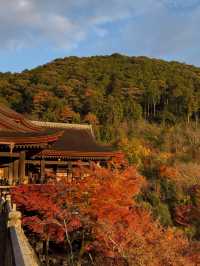 Sunset at Kiyomizudera: A Dreamy Autumn Experience in Kyoto