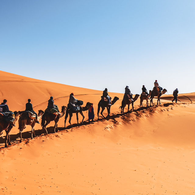 【モロッコ】一生に一度は行きたい！サハラ砂漠の大絶景 🐪🌅✨