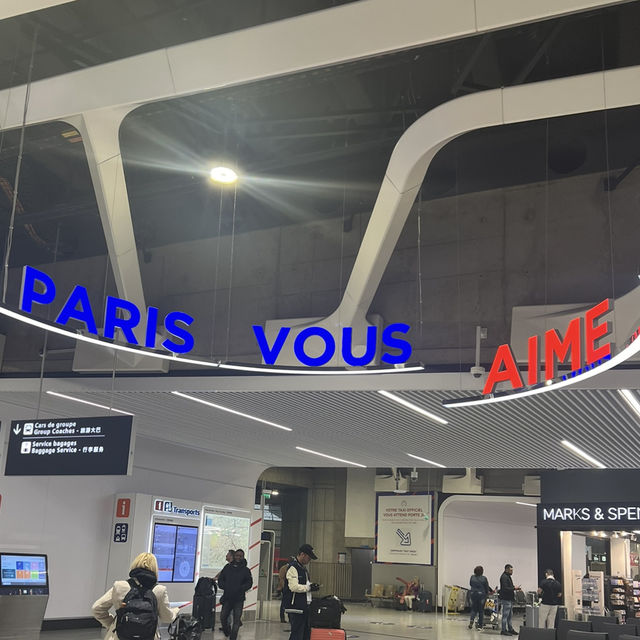 💖フランス🇫🇷💖パリ✈️シャルル・ド・ゴール空港