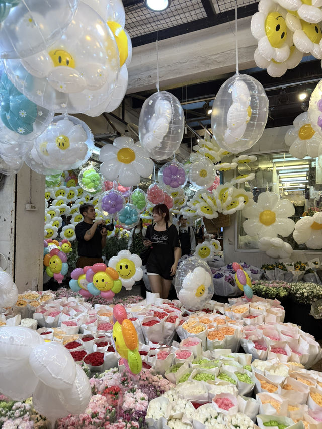 พาดูดอกไม้ @ปากคลองตลาด