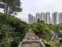 保存完整的東涌炮台遺址