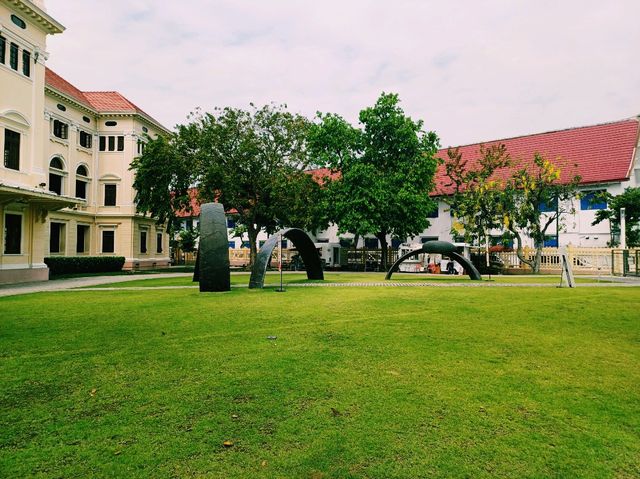 泰國曼谷市中心老城區著名地標性景點：暹羅博物館，歐式花園型博物館，十九世紀歐式建築，適合打卡拍照📸親子遊