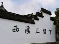 西溪濕地，搭搖櫓船體驗靜謐的濕地生態風光