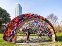 ซากุระ @Jing'an Sculpture Park