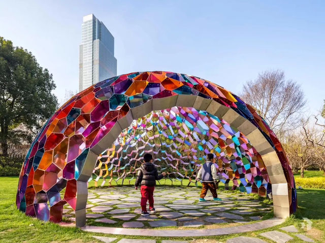 ซากุระ @Jing'an Sculpture Park
