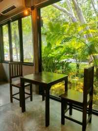 คาเฟ่ต่อบุญ บรรยากาศดีในวัดแค สุพรรณบุรี