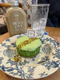  元朗人氣Café 💕 𝐁𝐫𝐚𝐯𝐚 𝐉𝐚𝐯𝐚 𝐂𝐨𝐟𝐟𝐞𝐞✨高質Brunch＋自家製巴斯克蛋糕😋