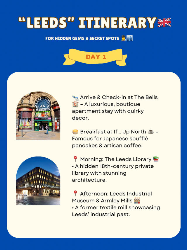 Leeds itinerary🇬🇧