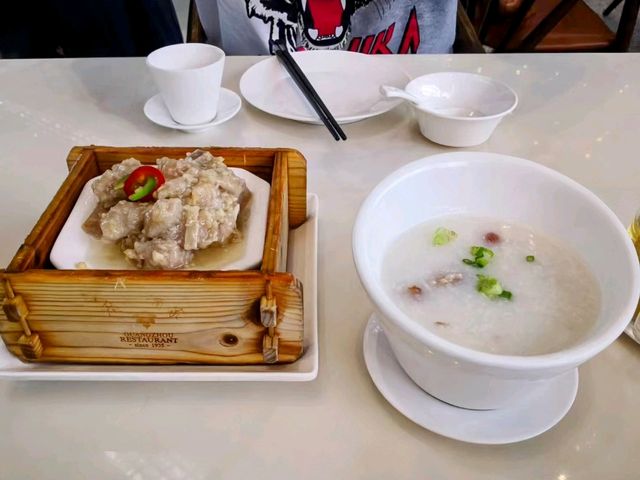 廣州酒家，白雲機場航廈內的粵式早茶餐廳