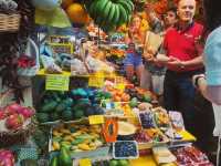 The Mercado dos Lavradores - Farmers' Market in Funchai, Madeira