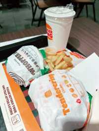 “King of the Grill: Savor the Iconic Whopper at Burger King”