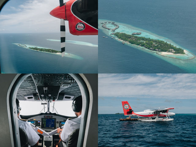 สักครั้งในชีวิตนั่ง Sea Plane นอนบ้านกลางทะเล🌊