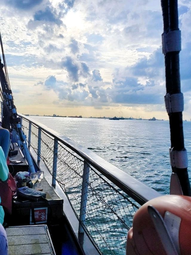 Romantic Dinner aboard the Royal Albatross Tallship