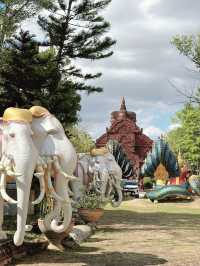 วัดถาวรชัยศิริ วัดสวย ประติมากรรมเด่น ที่ชัยภูมิ