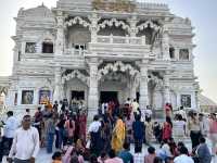 Evening vibes at Prem Mandir, Vrindavan