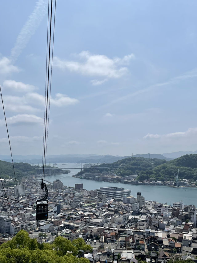 風鈴聲中眺望尾道大橋-千光寺