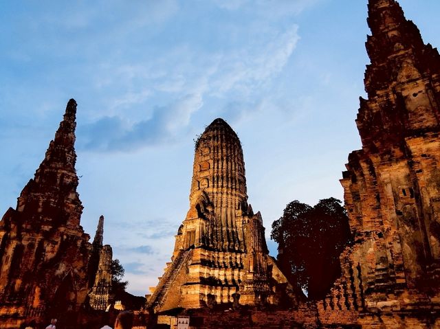 เที่ยววัดชัย อยุธยา ตอนกลางคืน 