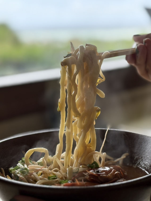 【久米島】わしまの車海老ラーメン｜〆ライスが感動レベルだった🦐🍜