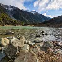 Crystal Calm at the Blue Lakes of Mount Cook
