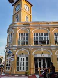The Surin Circle Clock Tower is a notable landmark in Phuket 
