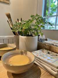 Looking for a creative date spot in Hanoi? 💕 Try HaveU Pottery Painting Studio